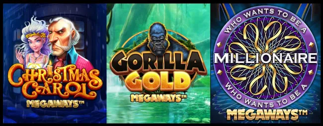大量のペイラインを作り出すMEGAWAYS(メガウェイズ)とは?